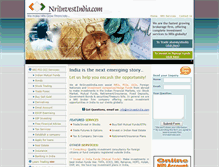 Tablet Screenshot of nriinvestindia.com