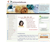 Tablet Screenshot of nriaccounts.nriinvestindia.com